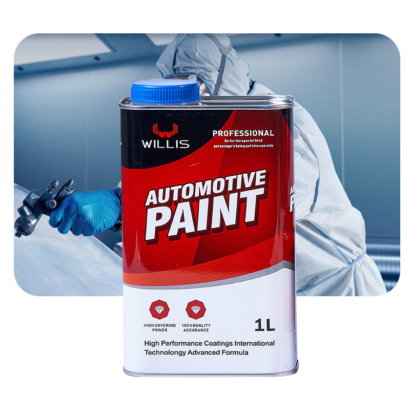 Effect miroir à faible viscosité 2k Peinture automobile à peinture claire à haute brillance Peinture automobile à peinture solide