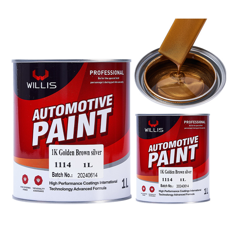 Couleur faite sur commande de peinture des véhicules à moteur métallique argentée plaquée par étincelle pour le jet