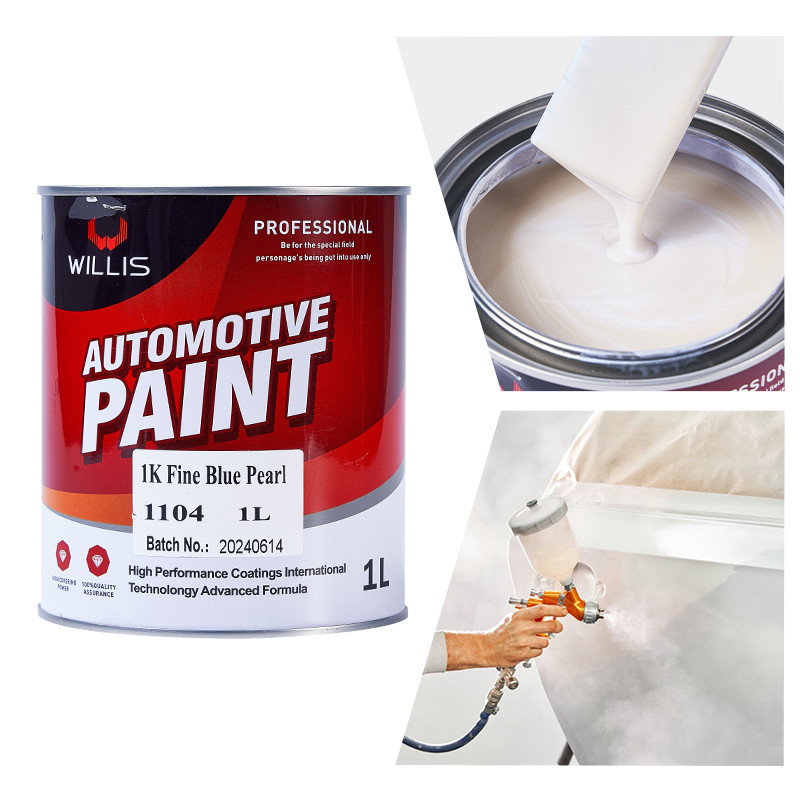 1K Basecoat Peinture automobile rouge / noir perle, Peinture automobile perleuse résistante aux intempéries, Peinture claire, Durcitrice, plus mince