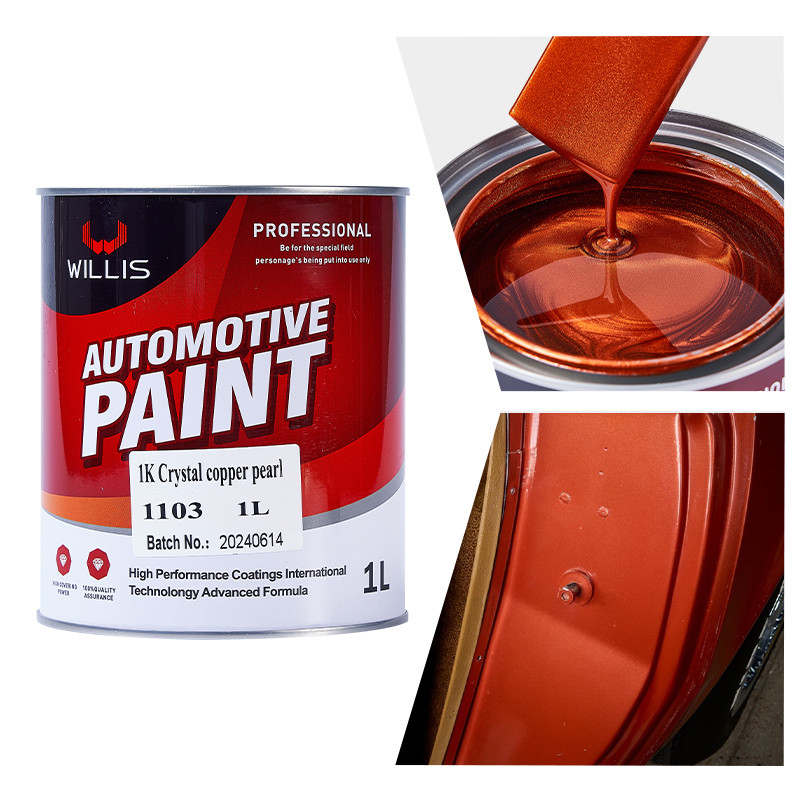 Peinture de voiture non toxique, peinture automobile Rustoleum liquide, peinture couleur 2K/1K, peinture perle 1K