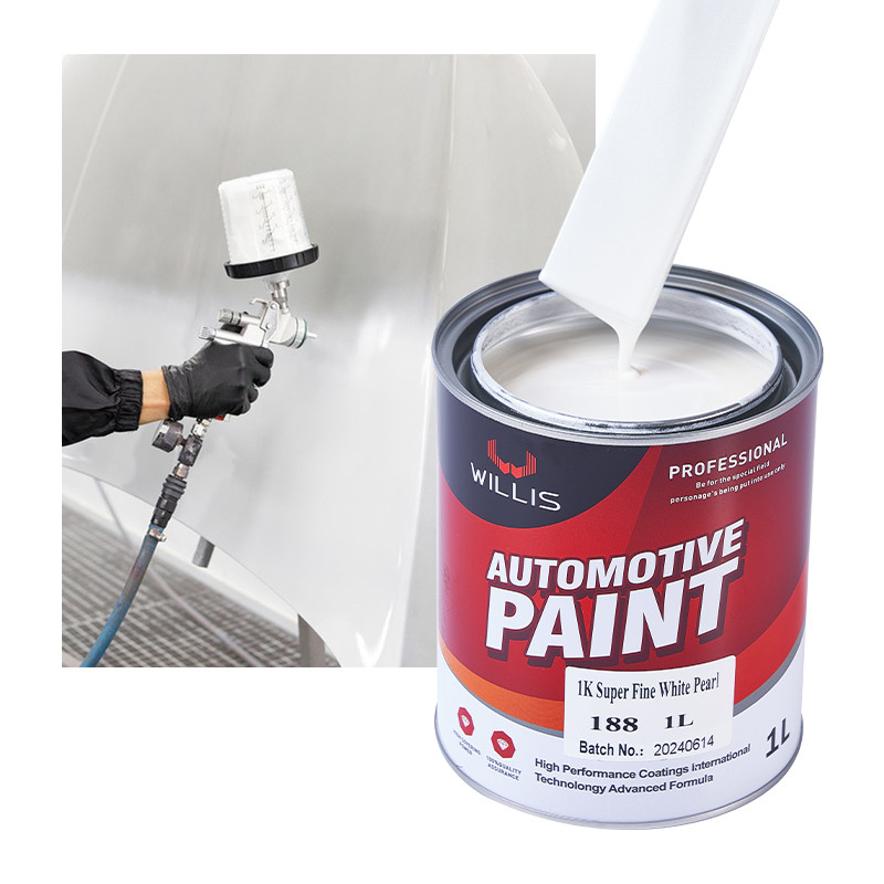 Principale matière première Peinture acrylique 1K perle Peinture claire de couche durcitrice plus fine 2K/1K Peinture couleur