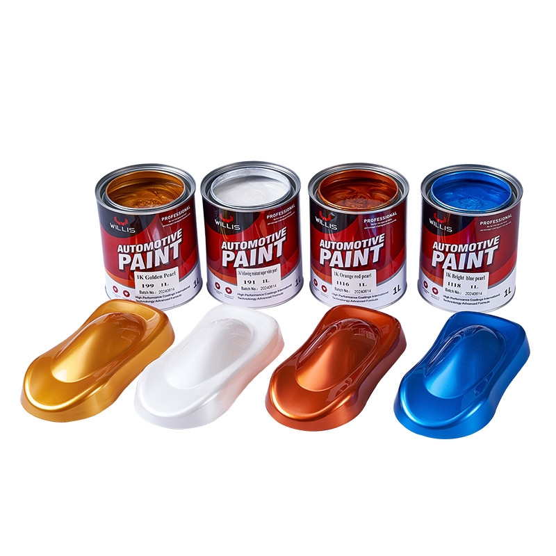 1K Perle Peinture automobile revêtement liquide Couleur multiple facile à appliquer Services OEM / ODM,Peinture à pulvérisation automobile