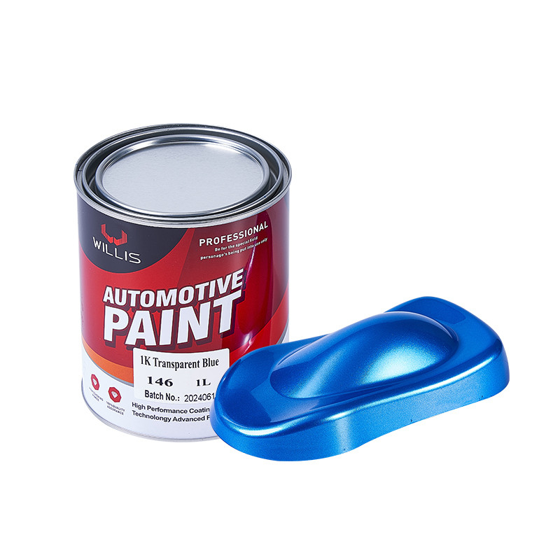 La peinture de voiture rouge foncé 1K avec système de formulaire, peinture de voiture acrylique