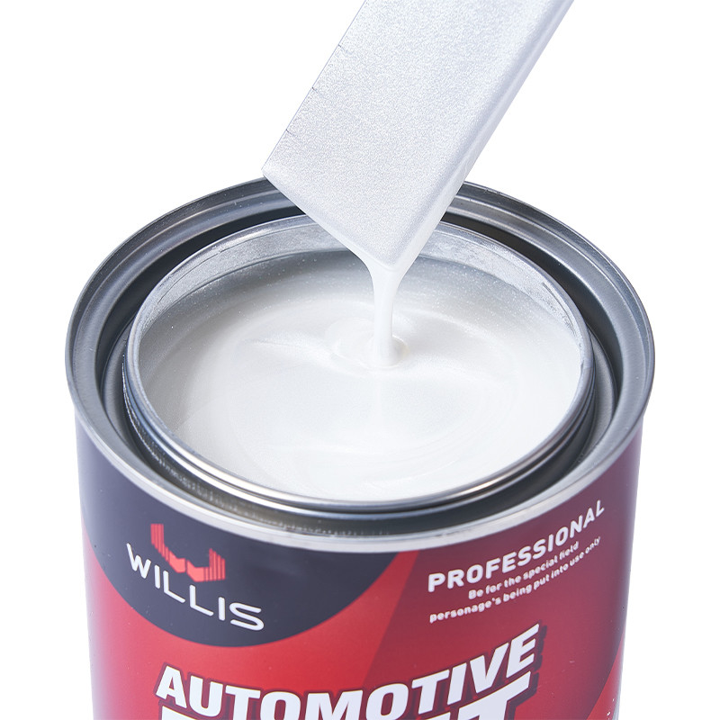 Auto-refinement couleur multi-acrylique laque métallique perle peinture blanche Spray de voiture