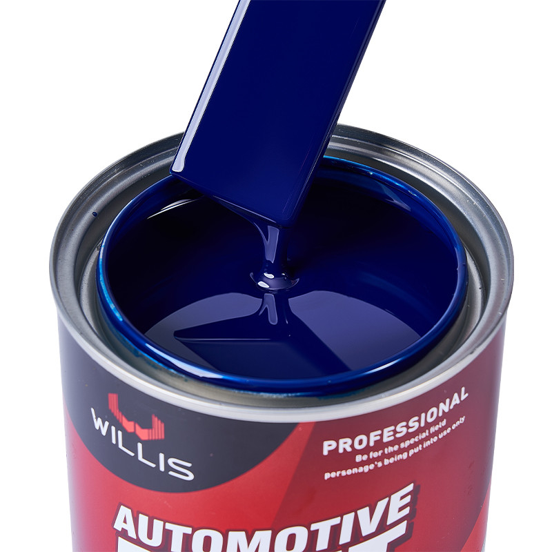 Peinture automobile personnalisable 1K avec une gamme de couleurs variée et une saturation de couleurs élevée