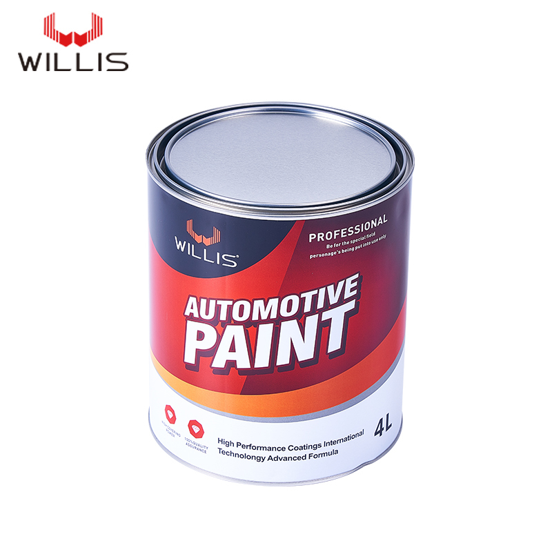 Finition brillante 2K peinture solide Revêtement brillant durable Peinture automobile longue durée Diluant Vernis Durcisseur