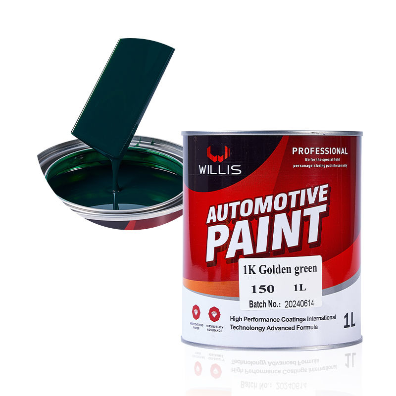 Peinture automobile de haute brillance 1k Basecoat Peinture automobile plus fine Peinture à pulvérisation acrylique Peinture automobile personnalisée Peinture de couleur de voiture Peinture de carrosserie Peinture automobile chinoise