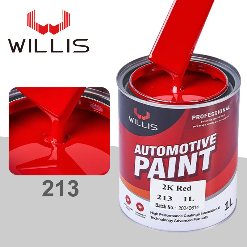 WILLIS 213 2K Peinture à pulvérisation acrylique Liquide Peinture automobile haute brillance pour réparation