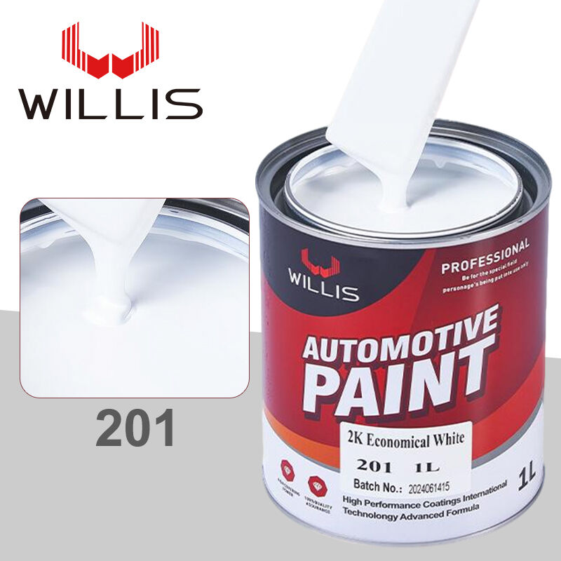 Peinture Acrylique Résine WILLIS Modèle 201 2K - Résistante à l'usure et aux rayures, Peinture en Spray Longue Durée et Brillante pour Voitures, Bateaux et Plastiques