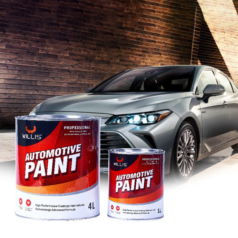 Peinture automobile 2K haute performance WILLIS 206, résine acrylique, revêtement liquide en spray pour automobiles et bateaux