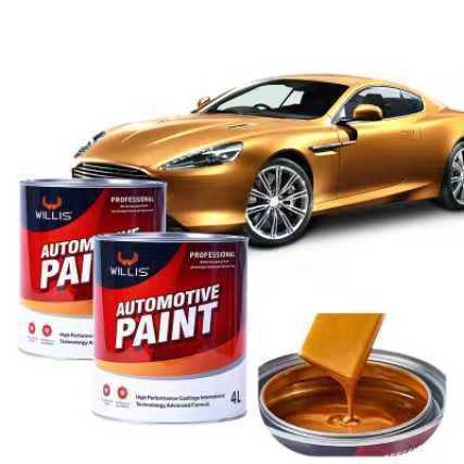 WILLIS 2K Peinture Métallisée pour Retouche Automobile Application au Pistolet Machine de Mélange Modèle 222