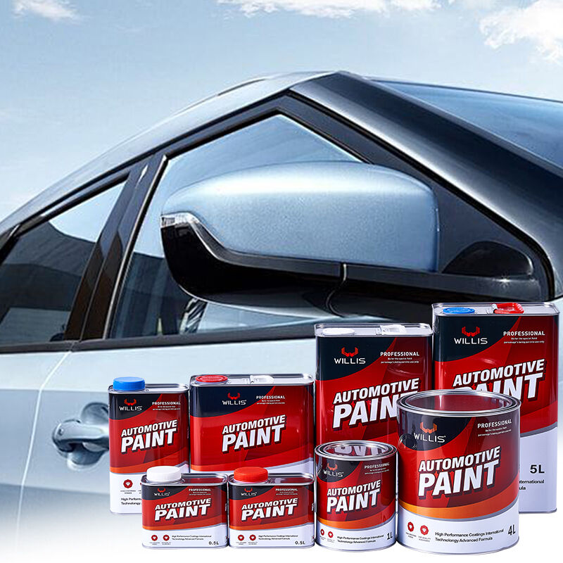 Peinture liquide acrylique 2K WILLIS Modèle 203 pour automobiles, bateaux et appareils électroménagers - Application au pistolet