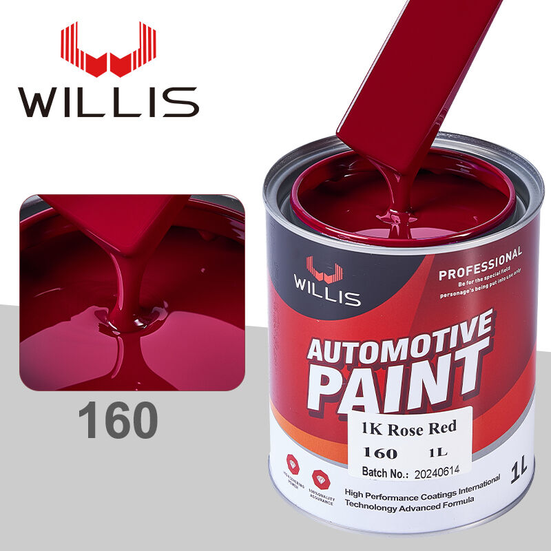 Vente directe d'usine WILLIS 1K Peinture liquide couleur pour peinture de voiture et de bateau, couche de base de réparation automobile, revêtement plastique