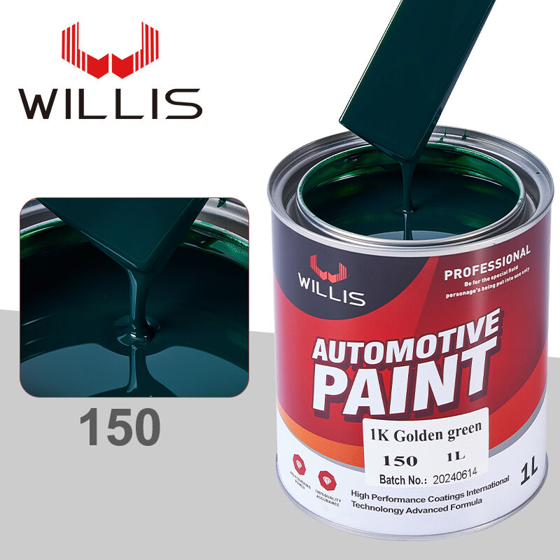 Vente directe d'usine Modèle WILLIS 150 Peinture liquide automobile Diluant Peinture de pulvérisation pour voiture Vernis transparent Agent de durcissement Diluant
