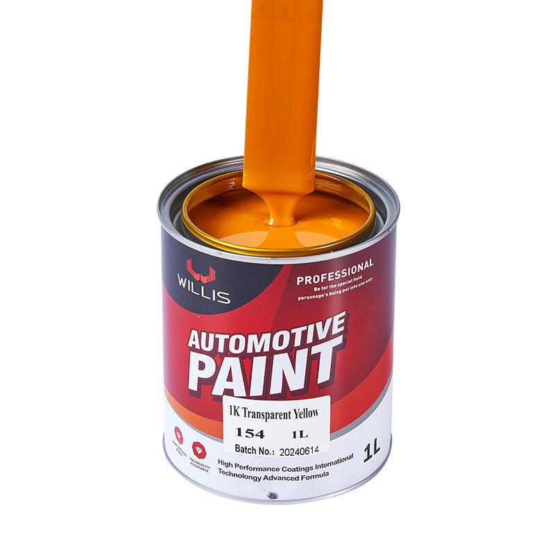 Peinture Acrylique Automobile Base Coat 1K Liquide Revêtement Pulvérisable pour Retouche de Carrosserie Fabriqué par des Fabricants de Peinture Automobile