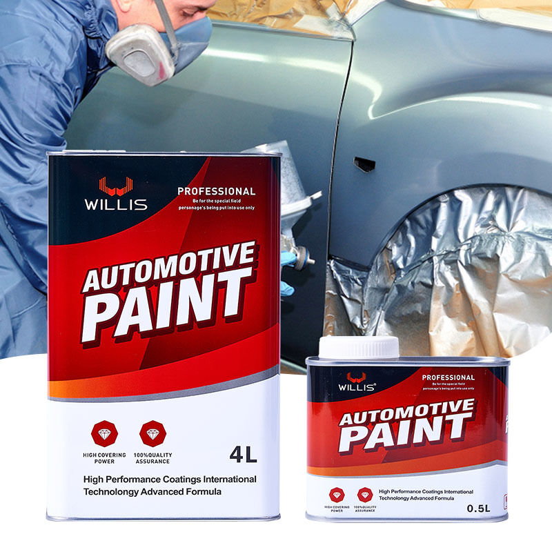 Willis W980 Peinture transparente haute brillance Automobile Résine acrylique revêtement liquide revêtement supérieur Peinture à pulvériser pour voitures Bateaux Surfaces en plastique